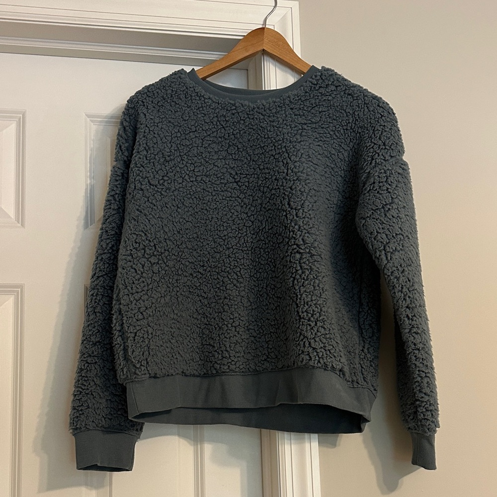 a new day Sherpa Crew Neck Sweater